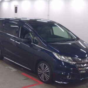 2014 Honda Odyssey black gasoline used car Japan export