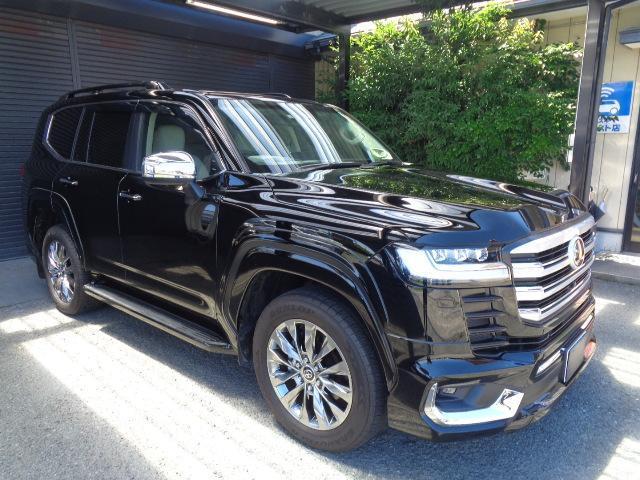 Ref:AUX-24747542 TOYOTA LAND CRUISER 2023 1 2023 Toyota Land Cruiser black gasoline used car Japan export