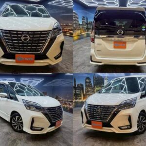 2020 Nissan Serena pearl gasoline used car Japan export