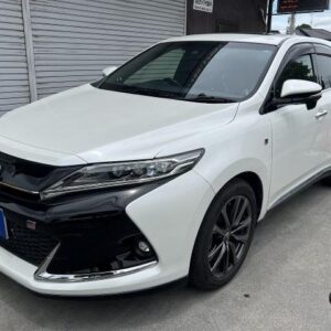 2017 Toyota Harrier pearl gasoline used car Japan export