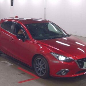 2013 Mazda Axela Sport red gasoline used car Japan export