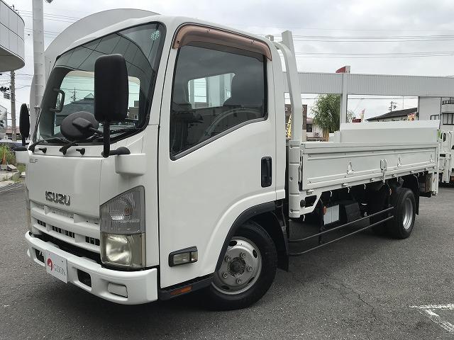 Ref:AUX-24747836 ISUZU ELF TRUCK 2012 1 2012 Isuzu Elf Truck white diesel used car Japan export