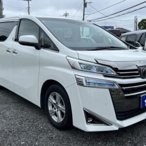 2019 Toyota Vellfire pearl gasoline used car Japan export