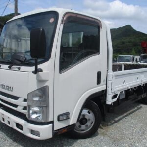2016 Isuzu Elf Truck white diesel used car Japan export