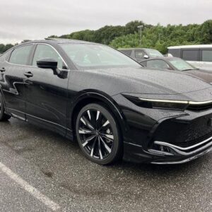 2023 Toyota Crown Crossover black gasoline used car Japan export