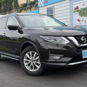 2017 Nissan X-Trail green gasoline used car Japan export