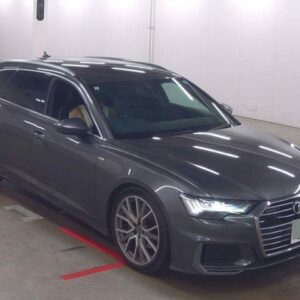 2022 Audi A6 Avant gray diesel used car Japan export