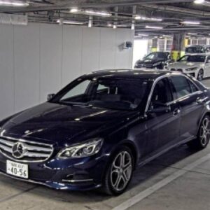 2013 Mercedes Benz E-Class blue gasoline used car Japan export