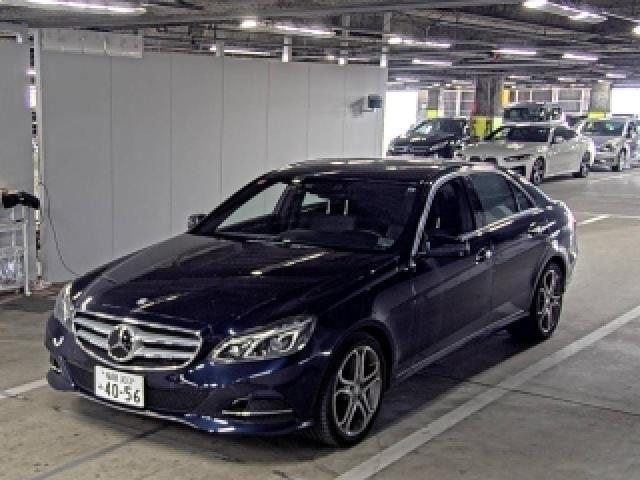 Ref:AUX-24757171 MERCEDES BENZ E-CLASS 2013 1 2013 Mercedes Benz E-Class blue gasoline used car Japan export