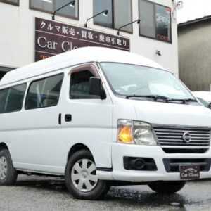 2011 Nissan Caravan Bus white gasoline used car Japan export
