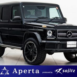 2014 Mercedes Benz G-Class black diesel used car Japan export