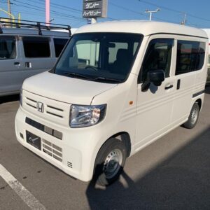 2019 Honda N-Van white gasoline used car Japan export