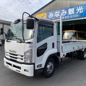 2015 Isuzu Forward white diesel used car Japan export
