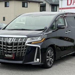 2019 Toyota Alphard black gasoline used car Japan export