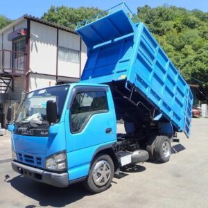 2006 Isuzu Elf Truck blue diesel used car Japan export