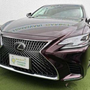 2018 Lexus Ls purple gasoline used car Japan export