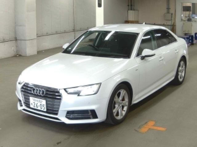 Ref:AUX-24767310 AUDI A4 2016 1 2016 Audi A4 white gasoline used car Japan export
