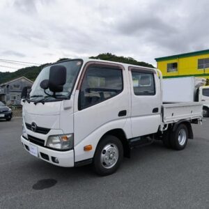 2014 Hino Dutro white diesel used car Japan export