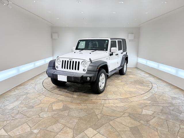 Ref:AUX-24768179 CHRYSLER JEEP JEEP WRANGLER UNLIMITED 2014 1 2014 Chrysler Jeep Jeep Wrangler Unlimited white gasoline used car Japan export
