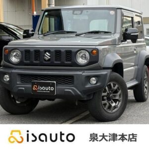 2020 Suzuki Jimny Sierra gray gasoline used car Japan export