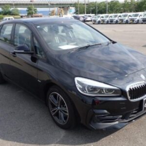 2018 Bmw 2 Series black diesel used car Japan export