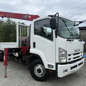 2012 Isuzu Forward white diesel used car Japan export