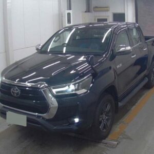 2021 Toyota Hilux black diesel used car Japan export