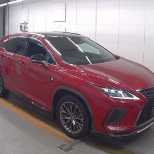 2021 Lexus Rx red gasoline used car Japan export