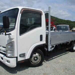 2012 Isuzu Elf Truck white diesel used car Japan export