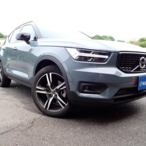 2021 Volvo Xc40 gray hybrid used car Japan export