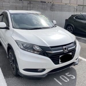 2015 Honda Vezel pearl gasoline used car Japan export