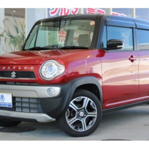 2018 Suzuki Hustler red gasoline used car Japan export