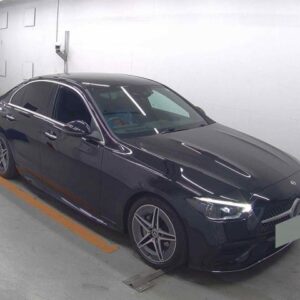 2021 Mercedes Benz C-Class black diesel used car Japan export