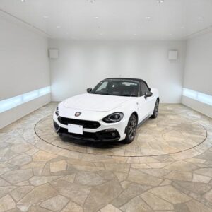 2017 Abarth Abarth 124 Spider white gasoline used car Japan export