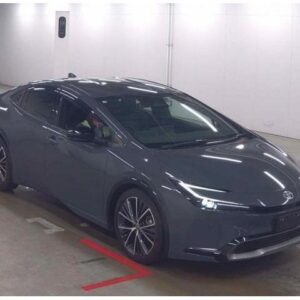 2023 Toyota Prius gray gasoline used car Japan export