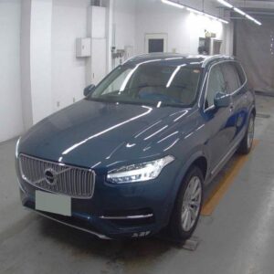 2019 Volvo Xc90 blue diesel used car Japan export