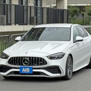 2023 Mercedes Benz C-Class white gasoline used car Japan export