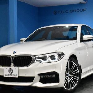 2019 Bmw 5 Series white gasoline used car Japan export