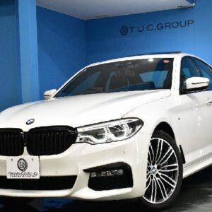 2017 Bmw 5 Series white gasoline used car Japan export