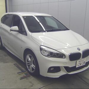 2017 Bmw 2 Series white diesel used car Japan export