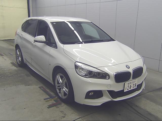 Ref:AUX-24773203 BMW 2 SERIES 2017 1 2017 Bmw 2 Series white diesel used car Japan export