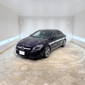2016 Mercedes Benz Cla-Class purple gasoline used car Japan export