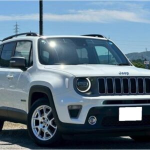 2021 Chrysler Jeep Jeep Renegade white gasoline used car Japan export
