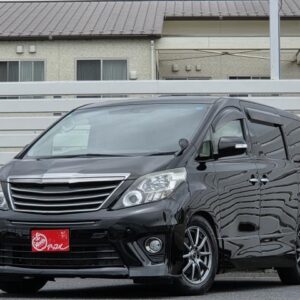 2013 Toyota Alphard black gasoline used car Japan export