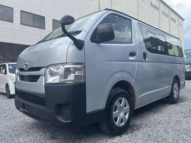 Ref:AUX-24773326 TOYOTA HIACE VAN 2021 1 2021 Toyota Hiace Van silver diesel used car Japan export