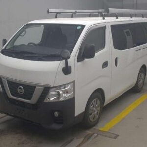 2021 Nissan Nv350Caravan Van white gasoline used car Japan export