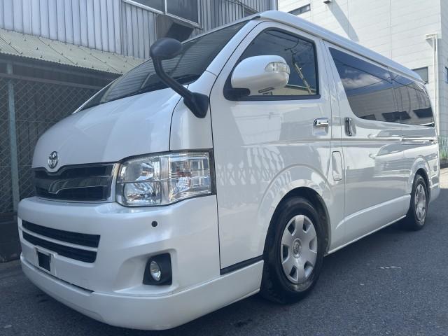 Ref:AUX-24773334 TOYOTA HIACE VAN 2012 1 2012 Toyota Hiace Van pearl diesel used car Japan export