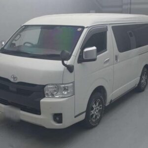 2022 Toyota Hiace Wagon pearl gasoline used car Japan export