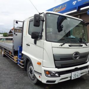 2022 Hino Hino Ranger white diesel used car Japan export