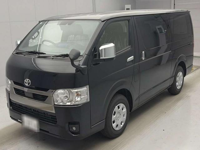 Ref:AUX-24773355 TOYOTA HIACE VAN 2025 1 2025 Toyota Hiace Van black diesel used car Japan export